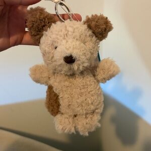 Jellycat Little Pup Bag Charm Stuffed Toy